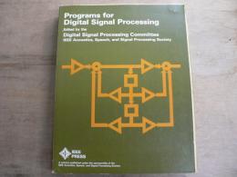 Programs for Digital Signal Processing