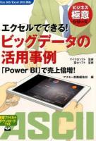 エクセルでできる!ビッグデータの活用事例 ＜ビジネス極意シリーズ＞