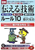 図解「伝える」技術ルール10 : 話して伝える書いて伝える図表で伝える : コミュニケーション技術のカリスマ藤沢晃治先生の誌上公開セミナー