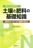 知っておきたい土壌と肥料の基礎知識 : 肥料のいろいろと施肥の基本