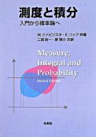 測度と積分