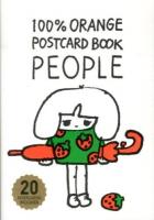 100% Orange postcard book people