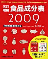 五訂増補食品成分表 2009