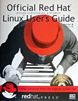 Official Red Hat Linux user's guide