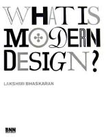 What is modern design?