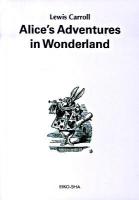 Alice's adventures in wonderland 第3刷
