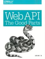 Web API : the good parts
