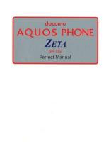 docomo AQUOS PHONE ZETA SH-02E Perfect Manual