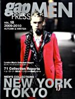 2009‐2010 AUTUMN&WINTER NEW YORK/TOKYO : gap PRESS MEN VOL.18