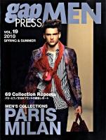 2010Spring&Summer : gap PRESS MEN vol.19