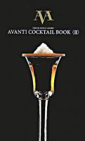 Tokyo Moto-azabu Avanti cocktail book 2