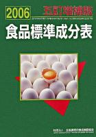 食品標準成分表 : 五訂増補版 2006 5訂増補版