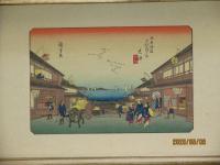 栄泉・広重 合筆　木曽街道六十九次木版画　保永堂版