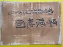 山形県南置賜郡窪田村大字窪田字限地図　肉筆彩色絵図