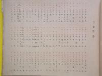 山形県羽前国東置賜郡中郡村大字堀金字限地図　（明治26年）　肉筆彩色