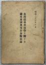 北海道林業林學に關する論文及調査報告分類目録