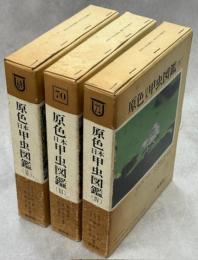 原色日本甲虫図鑑　Ⅱ、Ⅲ、Ⅳ