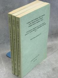 国立科学博物館淡水魚類標本目録　旧資源科学研究所標本(1)－(3)