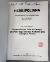 Systematische Untersuchungen am Pieris napi-bryoniae-Komplex. (s.l.) (Lepidoptera, Pieridae)