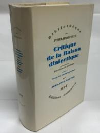 Critique De La Raison Dialectique