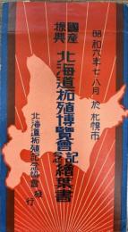 絵はがき　国産振興北海道拓殖博覧会絵葉書