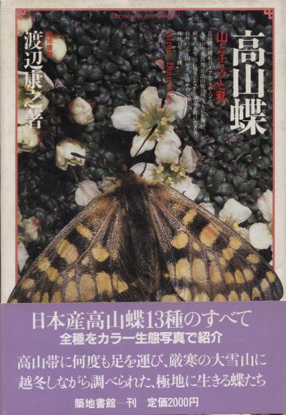 高山蝶 : 山とチョウと私(渡辺康之 著) / 古本、中古本、古書籍の通販