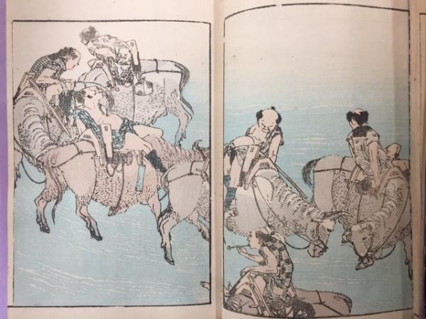 北斎画譜 全3冊([葛飾北齋筆]) / 古本、中古本、古書籍の通販は