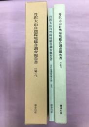 丹沢大山自然環境総合調査報告書