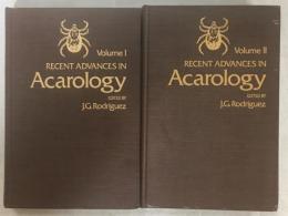 Recent Advances in Acarology Vol.Ⅰ・Ⅱ