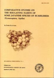 Comparative studies on the egg-laying habits of some japanese species of bumblebees (Hymenoptera, apidae)