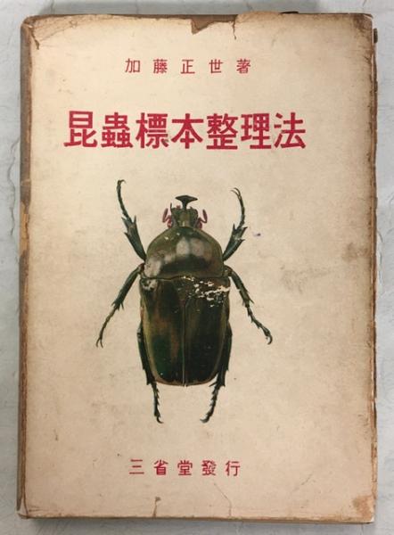 昆虫標本整理法 加藤正世 著 南陽堂書店 古本 中古本 古書籍の通販は 日本の古本屋 日本の古本屋