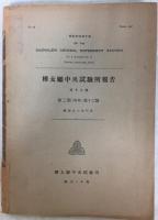 樺太昆虫誌 第一報 蝶類