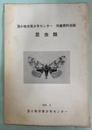 苫小牧市青少年センター所蔵資料目録 : 昆虫類