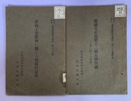 露國工業經濟に關する指導的意見　附録・露国共産第十二回大会決議