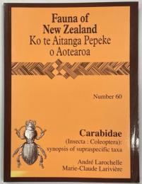 Carabidae (Insecta: Coleoptera): synopsis of supraspecific taxa