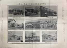 旭川第七師団司令部並に兵営の全景