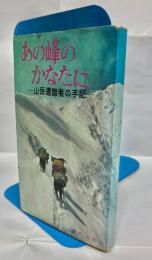 あの峰のかなたに : 山岳遭難者の手記