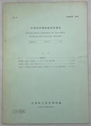 比和科学博物館研究報告