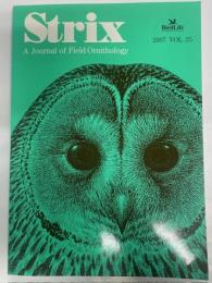 Strix　Vol.25　A Journal of Field Ornithology 野外鳥類学論文集