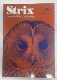 Strix　Vol.27　Journal of Field Ornithology 野外鳥類学論文集