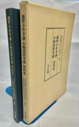 磯野小作争議・小樽港湾争議資料集