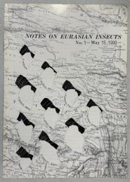 Notes on Eurasian Insects