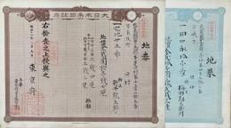 地券　東京府(武蔵国北豊島郡志村他)