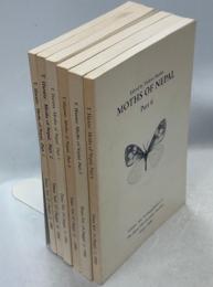 Moths of Nepal  Part1-6　Complete Set