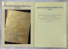Notes on Eurasian Insects