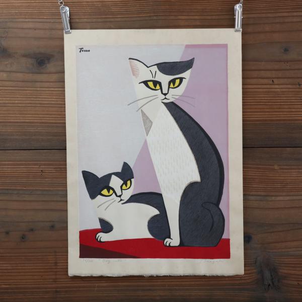 稲垣知雄「Big Cat」版画 / 古本、中古本、古書籍の通販は「日本の