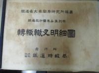 鐵道設計圖表全集 附參考圖表(大正11年刊・P304)+転轍轍叉明細図(鐵道設計圖表全集別冊・大正14年刊・P42図)
