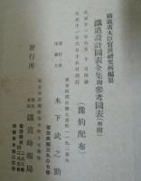 鐵道設計圖表全集 附參考圖表(大正11年刊・P304)+転轍轍叉明細図(鐵道設計圖表全集別冊・大正14年刊・P42図)