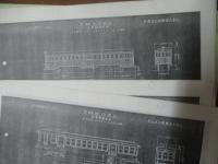 車輌竣功図表 　京浜急行創立80周年記念(形式称号デハ1000・8枚、サハ770、デハ700、デハ600・4枚、サハ550、デハ500、デハ400、デハ230、クハ140、クハ120、全20枚)+車輌竣功図表 　京浜急行・東京急行電鉄・湘南電気鉄道(未綴り・デハ420.デハ300..デハ230ほか全24枚)