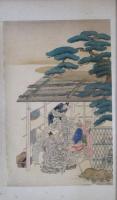 職人絵画　全24枚彩色木版画